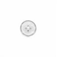 thumbnail image 2 of La Vogue 15 mm 4-Hole Button - White, 2 of 2