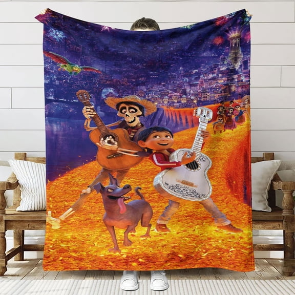 Cocos Anime Throw Blanket Gifts for Fans Lover Girls Boys Women Present Hoodie Him Bed 50"x60"