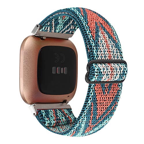 PENKEY - Adjustable Elastic Watch Band Compatible with Fitbit Versa/Versa 2/Versa Lite Special