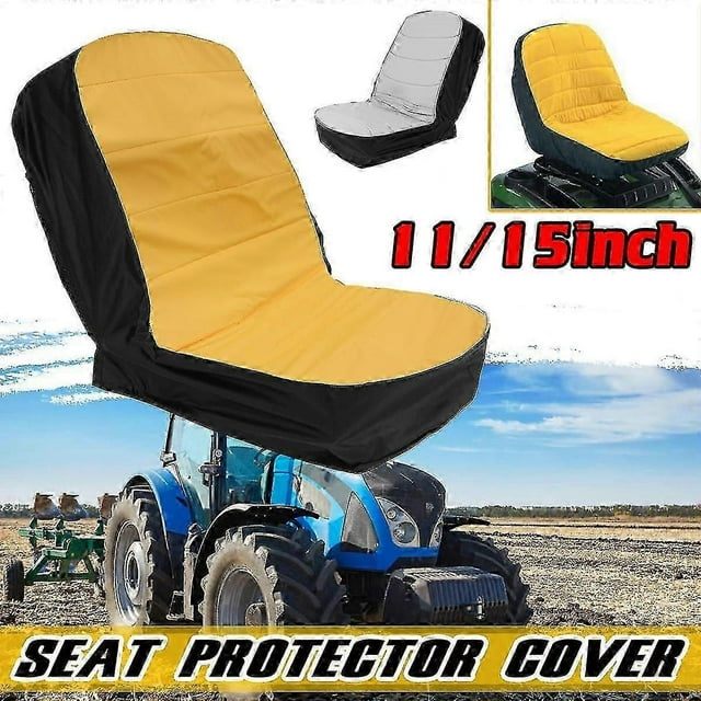 15 Inch Tractor Lawn Mower Protector Seat Cover Lawn Riding Outdoor Garden Backrest Accessories