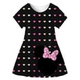 thumbnail image 1 of Disney-vestidos de princesa Elsa para niña, ropa infantil con estampado de dibujos animados, moda de verano para bebé, vestido de Elsa de Frozen 2023 1-10 años, 1 of 4