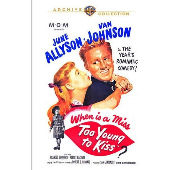 Too Young to Kiss (DVD), Warner Archives, Comedy