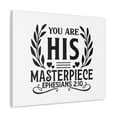 thumbnail image 2 of Scripture Walls Ephesians 2:10 His Masterpiece Vines Bible Verse Canvas Christian Wall Art Ready to Hang Unframed, 2 of 9