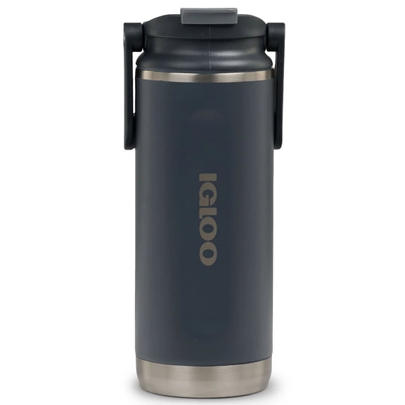 IGLOO 16 oz. Flip ‘n’ Sip Tumbler, Carbonite