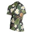 thumbnail image 3 of joogoo Tropical Leaves Coconuts Pattern Men's Cycling Jerseys Mountain Bike Short Sleeve Tops 3XL, 3 of 7