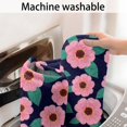 thumbnail image 5 of Pioneer Flower Floral Print Pattern Bathroom Rugs Mat, Non Slip Microfiber Bathroom Rug with Rubber Backing, Soft Mats for Bathroom Floor Tub Shower, 24"x60", 5 of 5