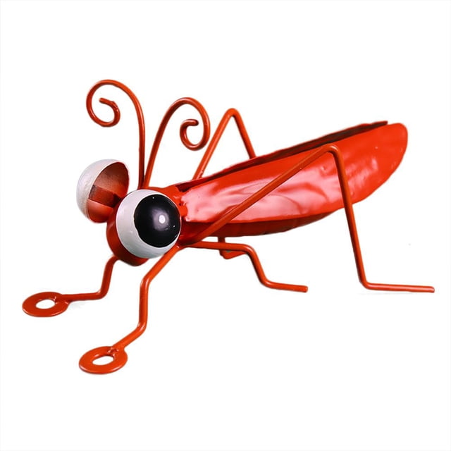 Langosta De Metal Estatuas De Insectos De Simulación Para Decoración De Patio De Jardín De Pared