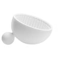 thumbnail image 3 of Linyer Makeup Brush Cleaning Silicone Facial Powder Foundation Lip Brushes Scrubber Portable Travel Cosmetics Clean Tools White, 3 of 8