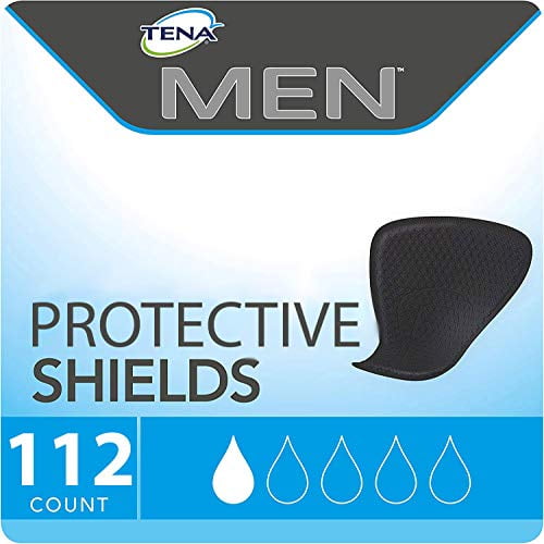 Tena Protective Incontinence Shields For Men Very Light Absorbency 112 Count Walmart Com