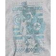 thumbnail image 3 of Captain America Chandail à Capuche pour Garçons/filles Étoiles & Rayures Heather, 3 of 6
