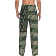thumbnail image 3 of Kll Mens Pajama Pants For Men,Mens Lounge Pants,Funny Gifts For Men,Men'S Pajama Bottoms-Jungle Green Camo Usa Flag, 3 of 9