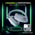thumbnail image 2 of Seenda Wireless Gaming Headset for Xbox PC PS4 PS5, 2.4G USB Gamer Headphones with Embeddable Microphone, 2 of 8