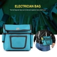 thumbnail image 3 of Bolsa De Herramientas Electricistas De Oxford Water Diseño De Bolsillo Múltiple Cinturón Ajustable Ideal Para Instalación O Mantenimiento, 3 of 7