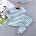 thumbnail image 2 of UAYOTSE Toddler Baby Boy Pjs Outfits Graphic Print Long Sleeve Pajamas Tops Jogger Pants Sets Infant Fall Winter Sleepwear Clothes ,Sizes 12-18 Months, 2 of 4