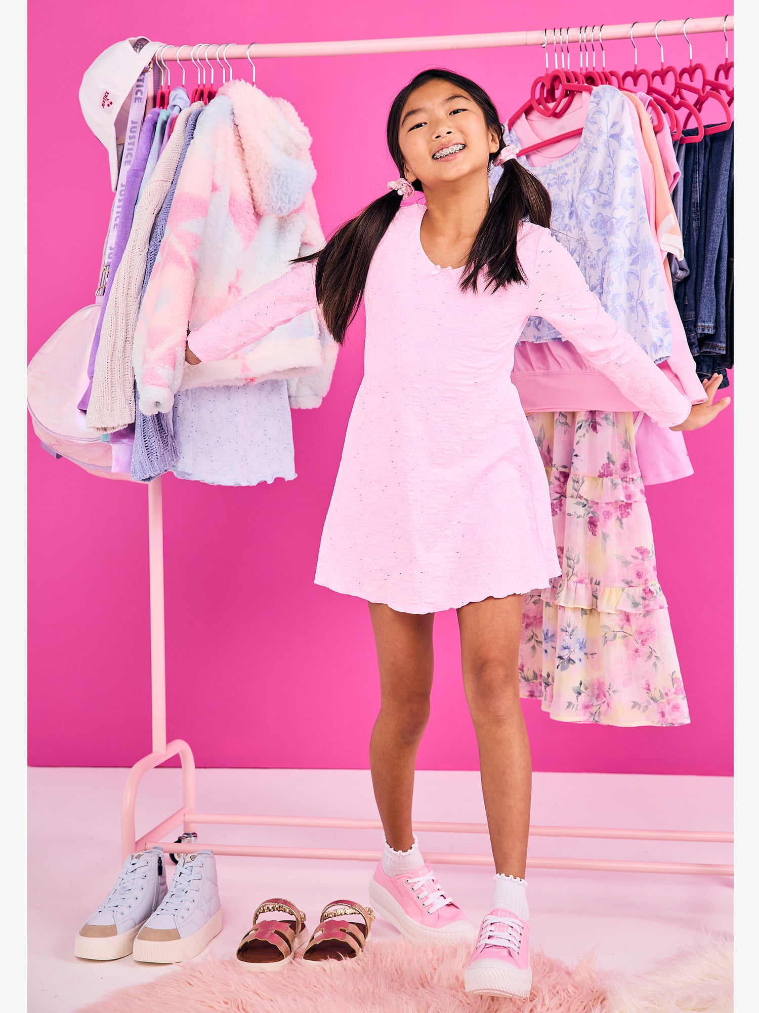 Justice Girl's Skater Dress, Sizes XS - XLP