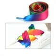 thumbnail image 3 of Mobutofu 2Pairs Flat Polyester Shoelace for Athletic Activities Multicolor, 3 of 8