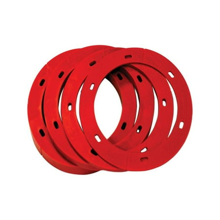 Oatey 4535415 Set Rite Toilet Flange Spacer Kit Red