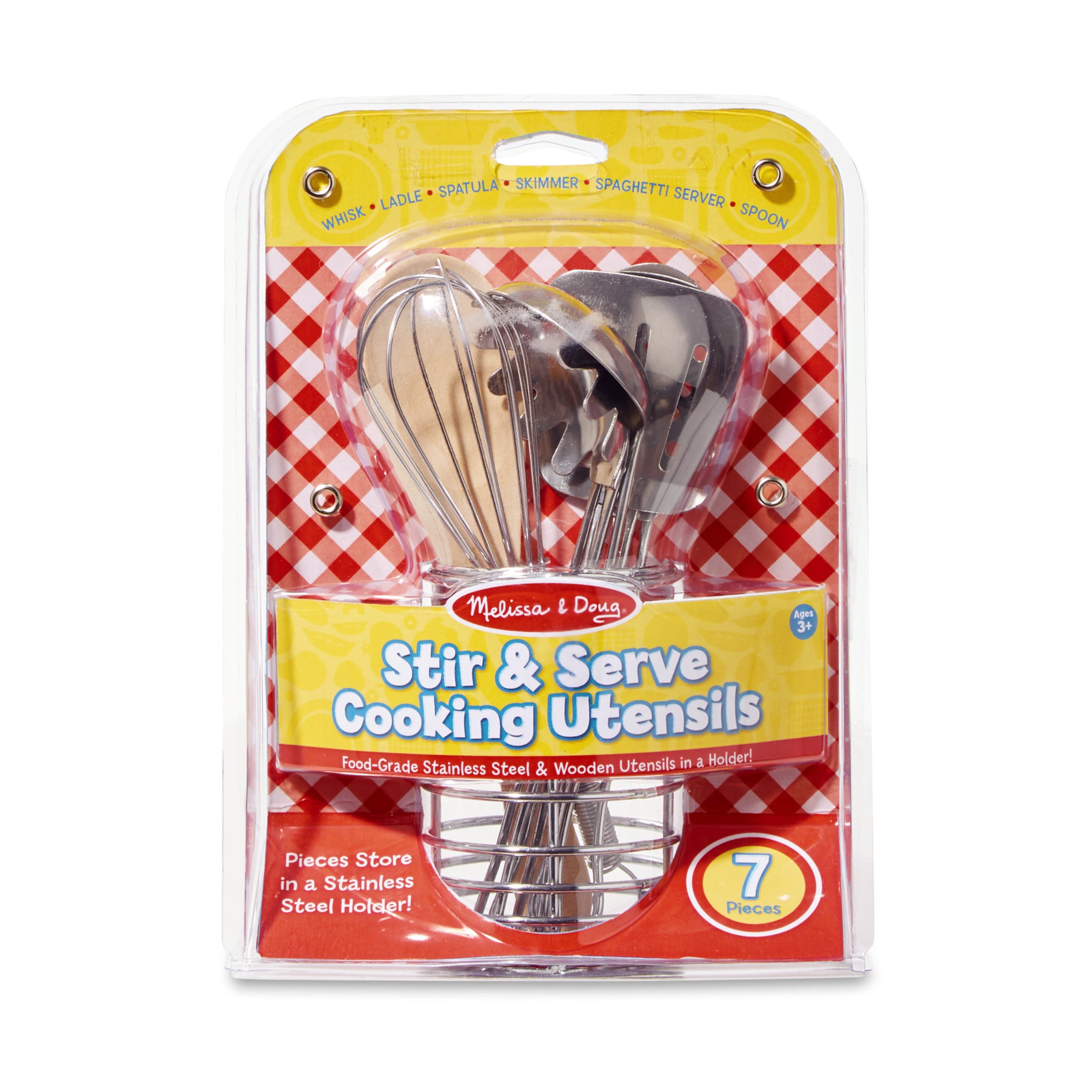 Melissa & Doug Lets Play House!-Stir & Serve Cooking Utensils-Melissa & Doug