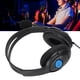 thumbnail image 2 of Auriculares estéreo para juegos auriculares para juegos negros y azules para PC Amonsee No, 2 of 5