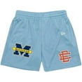 thumbnail image 1 of Pantalones cortos de gimnasio con estampado Floral para hombre, Shorts clásicos de malla básica para gimnasio, baloncesto y deportes, novedad de veranoSky blue M, 1 of 5