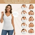 thumbnail image 6 of ANYFIT WEAR Shapewear Camisole with Built in Bra Compression Halter Tops for Women Tummy Control Body Shaper Tank Top, 6 of 8
