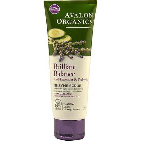 Avalon Organics Exfoliating Enzyme Scrub Lavender
