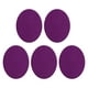 thumbnail image 1 of Uxcell 5Pcs Parche de planchar, parches de terciopelo para codos y rodillas, reparación de tela para manualidades de ropa, suéteres, pantalones, camisas, 6x4 pulgadas morado, 1 of 7