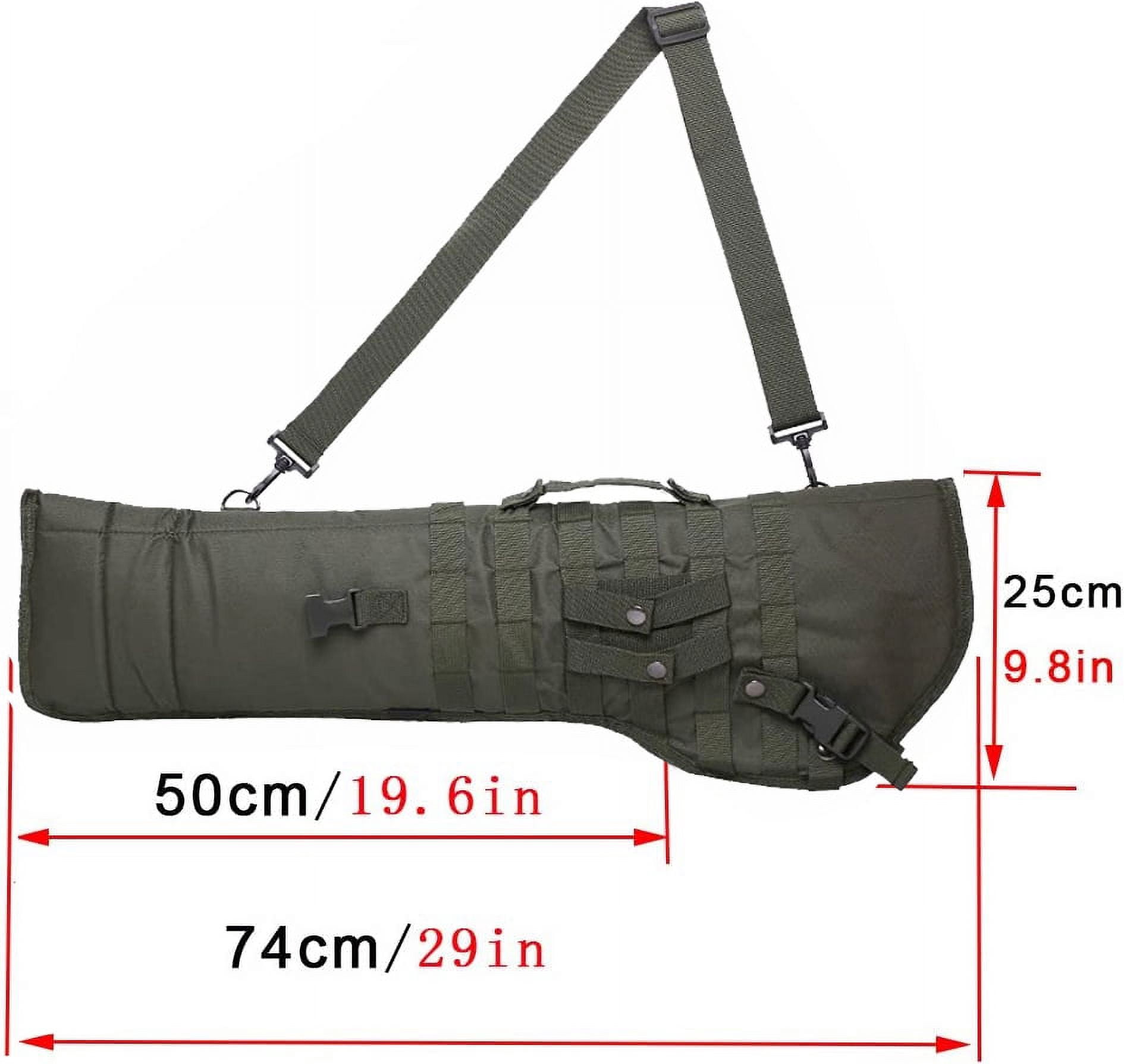 Kylebooker Rifle Scabbard Shotgun Shoulder Bag Black 29inch