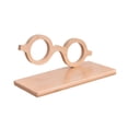 thumbnail image 4 of Madera anteojos de lentes de lentejuelas Organizador de gafas cuadradas/redondas/ovales decoración del modelo de gafas decorativas para escritorio de Redondo, 4 of 10