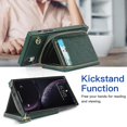 thumbnail image 3 of Funda tipo cartera para iPhone XR con tarjetero y correa para el hombro para mujer, 3 of 5
