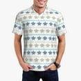 thumbnail image 2 of Balery Sea Turtle Printed Men’s Short Sleeve Polo Shirt, Midweight Men's Shirt,Golf Polo shirts -X-Large, 2 of 8