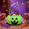 thumbnail image 6 of Extra Large Halloween Woven Basket Long Handle Tote, Storage Bag for Halloween Candy, Gifts, and Toy Organization, 6 of 7