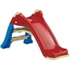 American Plastic Toys Indoor/Outdoor Folding Slide for Kids, Red/Blue