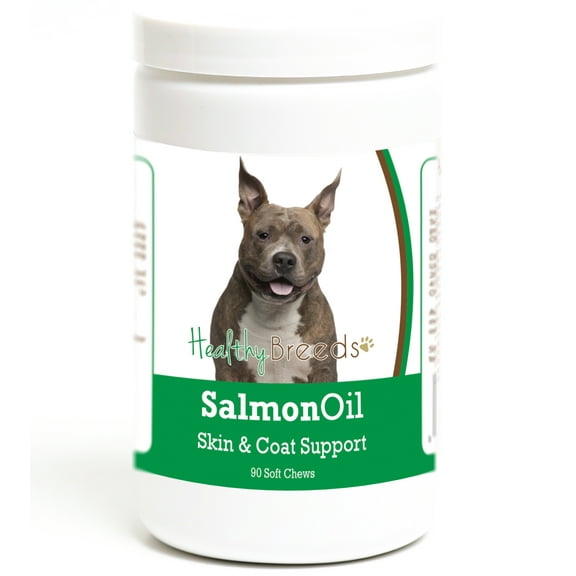 Healthy Breeds American Staffordshire Terrier Salmon Oil Soft Chews 90 Count