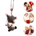 thumbnail image 1 of Possum Car Charm Lindo Auto Espejo Retrovisor Ornamento Accesorios Interiores Del Coche, 1 of 9