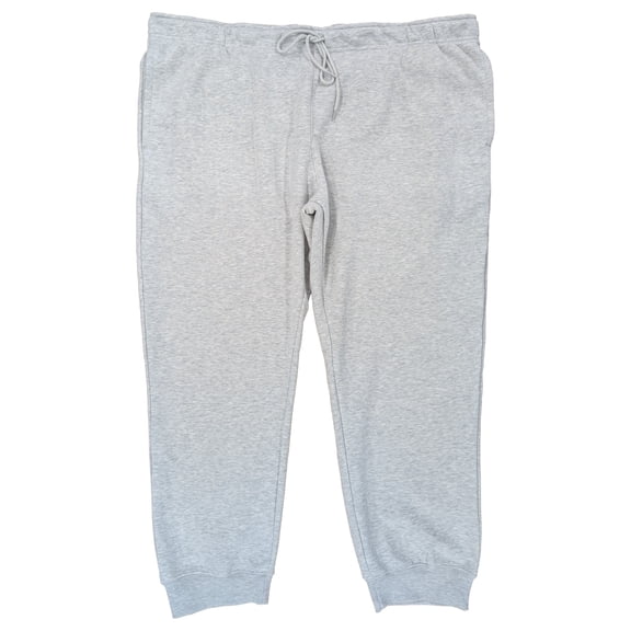 Xersion Tall Mens Heather Gray Classic Fleece Jogger Pant 4XLT
