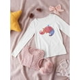 thumbnail image 3 of Watercolor Animal Long Sleeve Toddler -Image by Shutterstock,  2 Toddler, 3 of 4