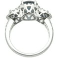 thumbnail image 3 of 925 Sterling Silver Simulated Sapphire Rings for Women Make Great Anniversary Gifts for Her, 3 of 4