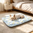 thumbnail image 5 of HJuyYuah Large Ice Silk Cooling Mat, Non-Slip Washable Pet Pad for Dogs Cats Hot Weather, 5 of 7