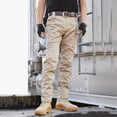 thumbnail image 2 of Zylarhe Casual Pants for Men Men's Tracksuit Pants Stretch Slim Foot Fitness Training Running Pants Chinos Pants Men Stretch, 2 of 8