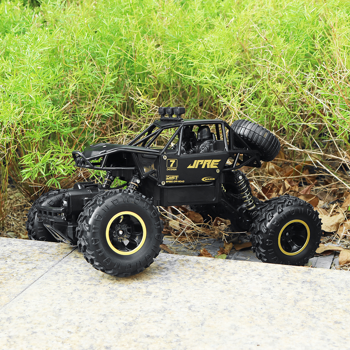 1:16 Alloy Remote Controls Car Monster Trucks, 4WD Climbing RC Cars Off Road, RC Crawler Toys for Boys Kids Gifts - image 8 of 11