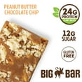 thumbnail image 4 of Cookie-fied Big Bar Peanut Butter Chocolate Chip, Plant-Based Protein Bar, Gluten-Free, Vegan and Non-GMO, 12 Count, 4 of 7