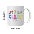 thumbnail image 2 of Tasses à Café de Camping, Tasse à Café en Céramique Tasse à Café en Céramique Commémorative pour Diplômés Universitaires, 2 of 4