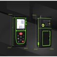 thumbnail image 5 of 40m Laser Distance Meter High Precision Handheld Laser Rangefinder Infrared Measuring Instrument for Measuring Room Electronic Ruler, Yellow.., 5 of 5