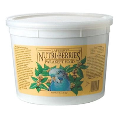 Lafeber Classic Nutri-Berries Parakeet Bird Food, 4 Lb