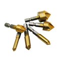 thumbnail image 1 of Juego de 6 brocas avellanadas de 6 mm a 19 mm con brocas avellanadas de 82 grados para madera, 1 of 7