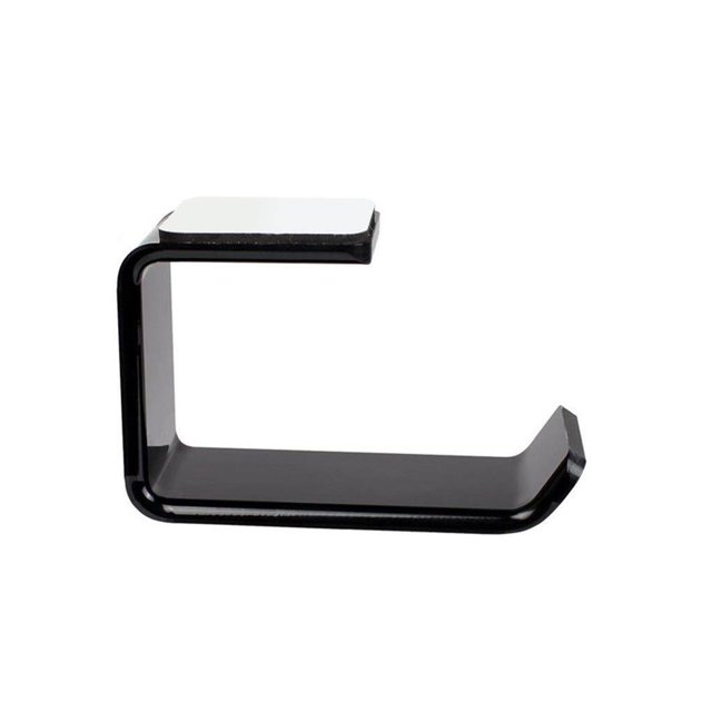 Tholdsy Headphone Bracket Desk Adhesive Wall-Mounted Hook Space-Saving Stickers with Stand Holder Acrylic Earphone Display Storage Teléfono y Comunicación