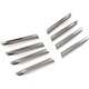 thumbnail image 1 of 8Pcs Silver Front Fog Light Trim Strip Front Grille Bumper for Land Cruiser 2023 LC300, 1 of 5