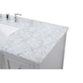 thumbnail image 6 of Elegant Decor Franklin 48" Aluminum and MDF Single Bathroom Vanity in Gray, 6 of 15