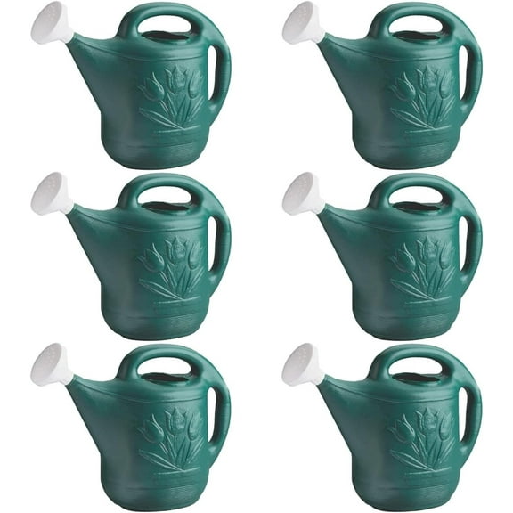 Novelty Manufacturing Classic Gardener's Watering Can - 2 Gal, Green